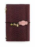 Burgundy Croc Journal