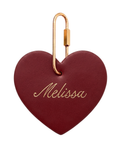 Cherry Leather Tag