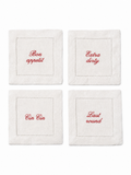 Text Coaster (4 pz)