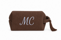 Classic Monogram Waffle Pouch Medium