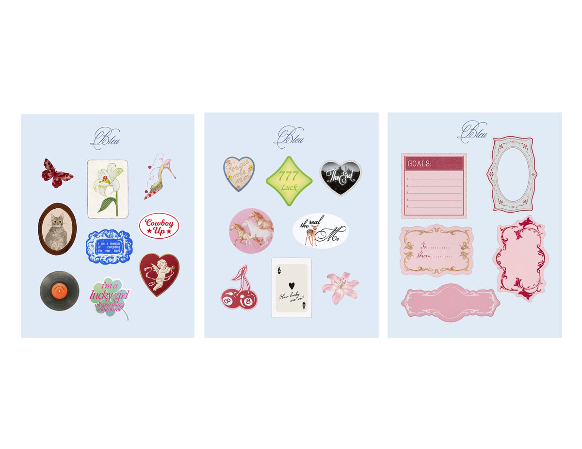 Lucky Girl Stickers